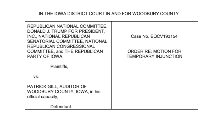 Court Rules Again: Woodbury Co Auditor Also Broke the Law