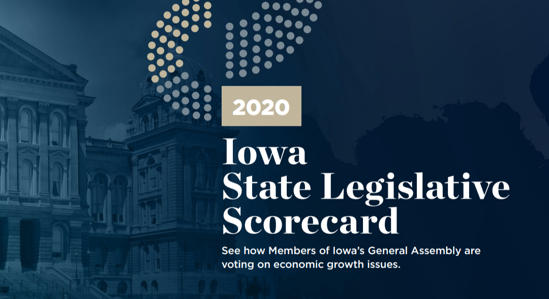 Club For Growth: 2020 Iowa Scorecard Released