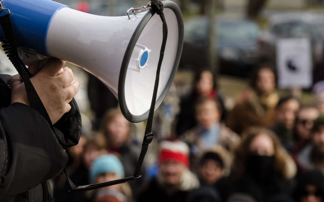 Activists Protest in DSM streets after Roe V. Wade Controversy